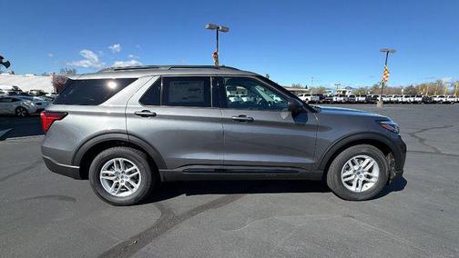 Carbonized Gray Metallic 2026 Ford Explorer Active w/200A Pkg