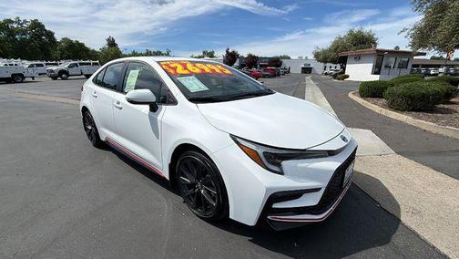 Ice Cap 2023 Toyota Corolla Hybrid SE Infrared