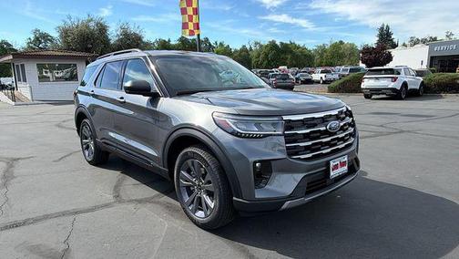 Carbonized Gray Metallic 2026 Ford Explorer Active