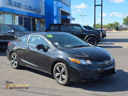 Crystal Black Pearl 2015 Honda Civic EX