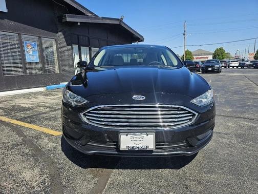 Shadow Black 2018 Ford Fusion Hybrid S