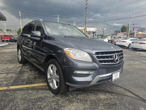 Steel Gray Metallic 2013 Mercedes-Benz M-Class 4MATIC
