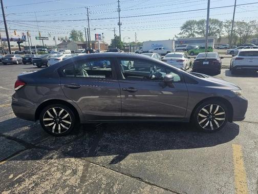Gray 2015 Honda Civic EX-L