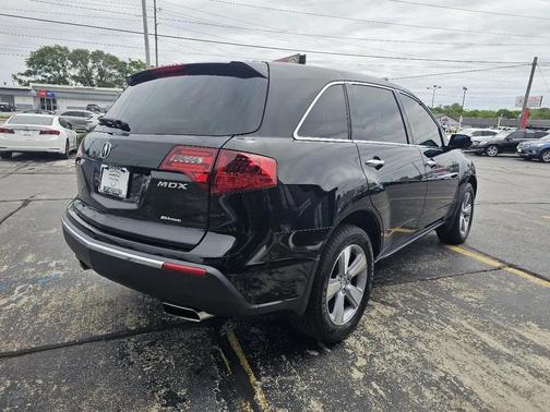 Crystal Black Pearl 2013 Acura MDX 3.7L Technology