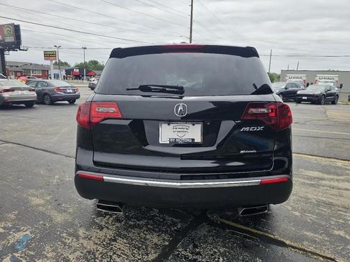Crystal Black Pearl 2013 Acura MDX 3.7L Technology