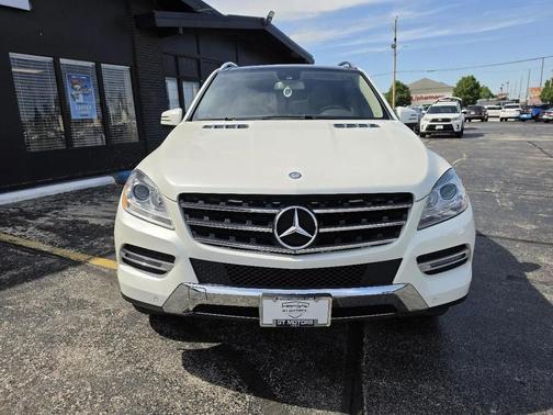 White 2014 Mercedes-Benz M-Class 4MATIC
