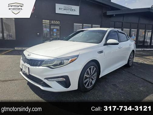 Snow White Pearl 2019 Kia Optima LX