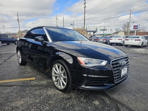 Black 2015 Audi A3 1.8T Premium Plus