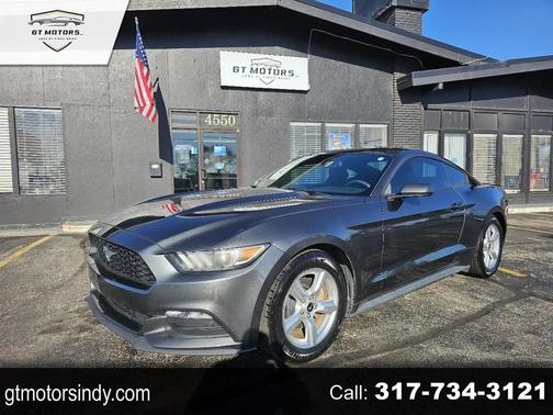 Gray 2015 Ford Mustang V6