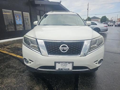 Moonlight White 2014 Nissan Pathfinder SL