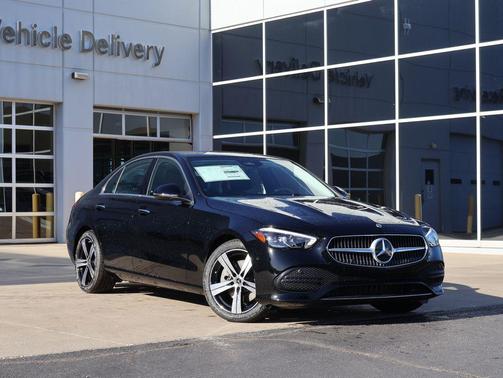 Black 2026 Mercedes-Benz C-Class C 300 4MATIC