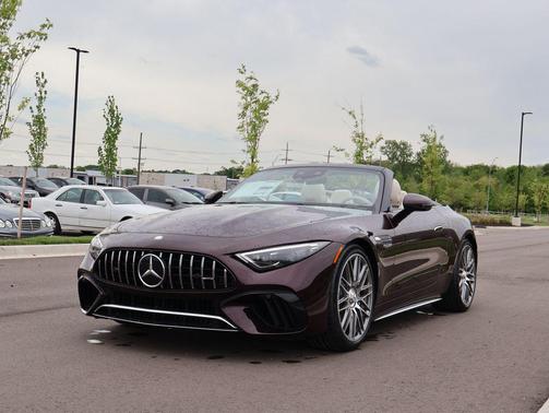 MANUFAKTUR Signature Rubellite Red Metallic 2026 Mercedes-Benz AMG SL 55 Base