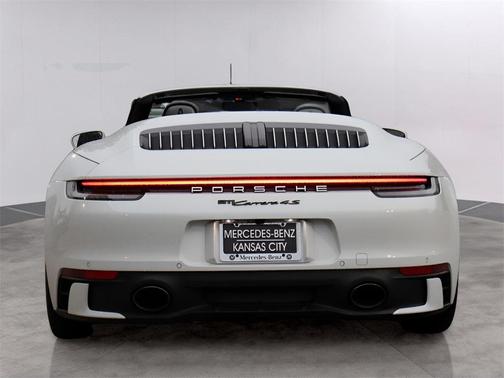 White 2020 Porsche 911 Carrera 4S Cabriolet