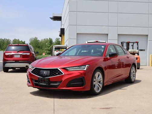 sparkle silver met 2021 Acura TLX Technology