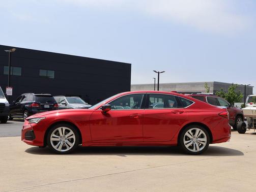 sparkle silver met 2021 Acura TLX Technology