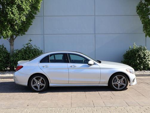 Iridium Silver Metallic 2015 Mercedes-Benz C-Class C 300 4MATIC
