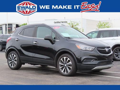 Ebony Twilight Metallic 2021 Buick Encore Preferred