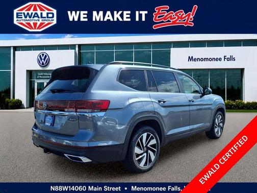 Platinum Gray Metallic 2024 Volkswagen Atlas 2.0T SE