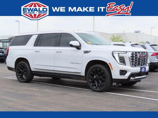 Summit White 2025 GMC Yukon XL Denali