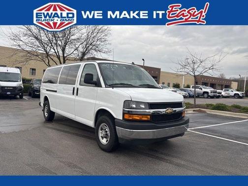 Summit White 2024 Chevrolet Express 3500 LT