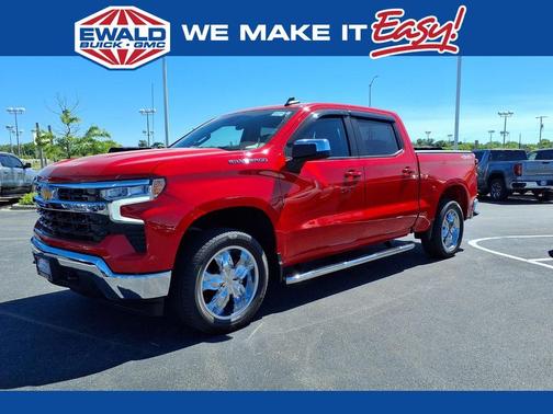 Red 2024 Chevrolet Silverado 1500 LT