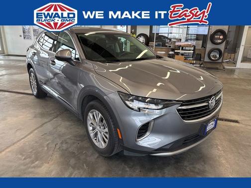 Satin Steel Gray Metallic 2022 Buick Envision Preferred