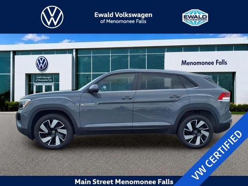 Pure Gray 2026 Volkswagen Atlas Cross Sport 2.0T SE w/Technology