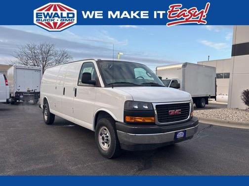 Summit White 2026 GMC Savana 3500 Work Van