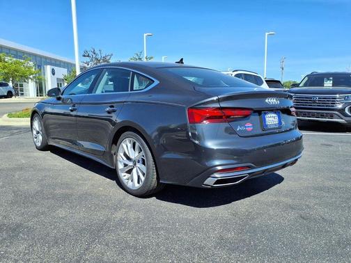 Manhattan Gray Metallic 2021 Audi A5 40 Premium Plus