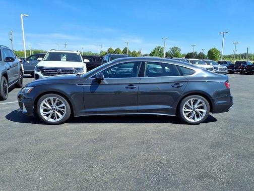 Manhattan Gray Metallic 2021 Audi A5 40 Premium Plus