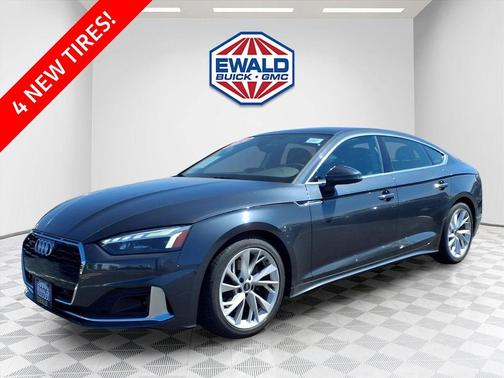 Manhattan Gray Metallic 2021 Audi A5 40 Premium Plus