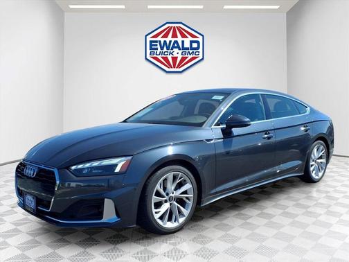 Manhattan Gray Metallic 2021 Audi A5 40 Premium Plus