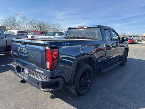 Pacific Blue Metallic 2021 GMC Sierra 1500 Elevation