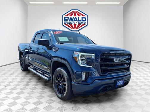 Pacific Blue Metallic 2021 GMC Sierra 1500 Elevation