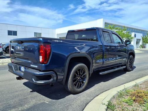 Pacific Blue Metallic 2021 GMC Sierra 1500 Elevation