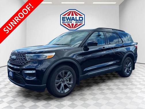 Agate Black Metallic 2024 Ford Explorer XLT