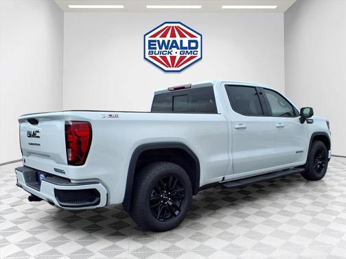 Summit White 2024 GMC Sierra 1500 Elevation