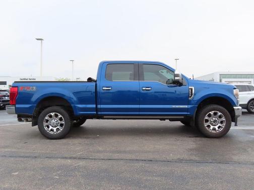 Atlas Blue Metallic 2022 Ford F-250 King Ranch