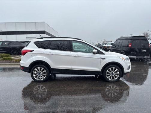 White Platinum 2019 Ford Escape SEL