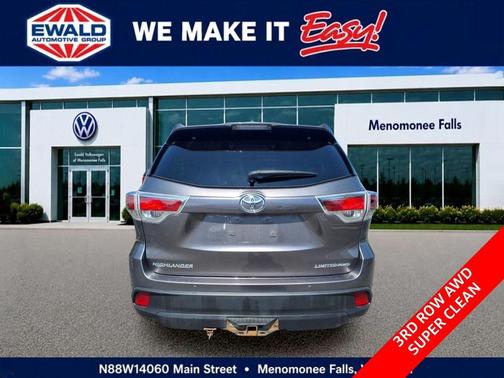 Predawn Gray Mica 2014 Toyota Highlander Limited
