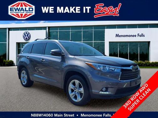 Predawn Gray Mica 2014 Toyota Highlander Limited