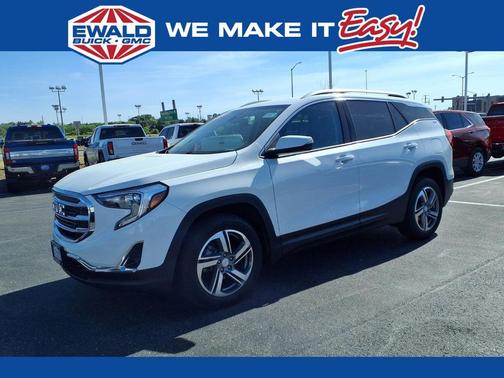 Summit White 2020 GMC Terrain SLT