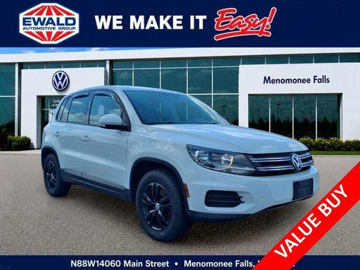 White 2013 Volkswagen Tiguan S