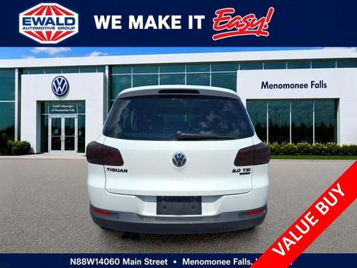 White 2013 Volkswagen Tiguan S