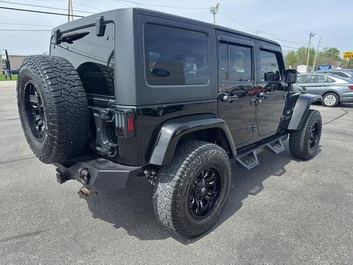 Black Clearcoat 2014 Jeep Wrangler Unlimited Sahara