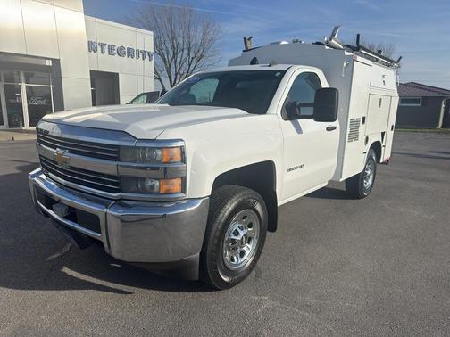Summit White 2015 Chevrolet Silverado 3500 WT
