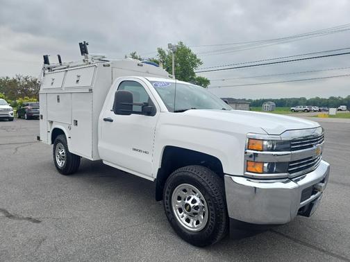 Summit White 2015 Chevrolet Silverado 3500 WT