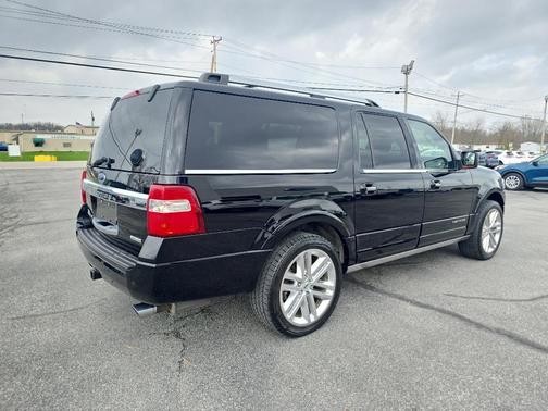 Shadow Black 2017 Ford Expedition EL Platinum