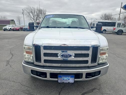 Oxford White Clearcoat 2008 Ford F-250 XLT