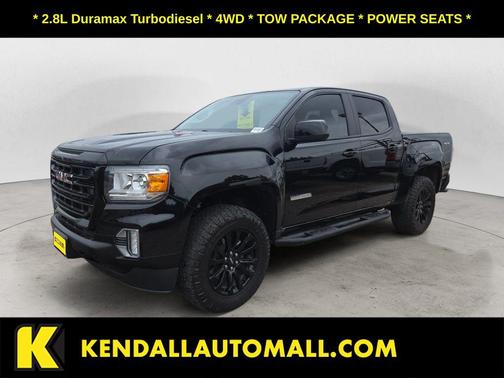 Onyx Black 2021 GMC Canyon Elevation